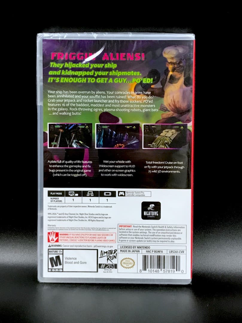 PO'ed PO`ed POed Switch 新品未開封