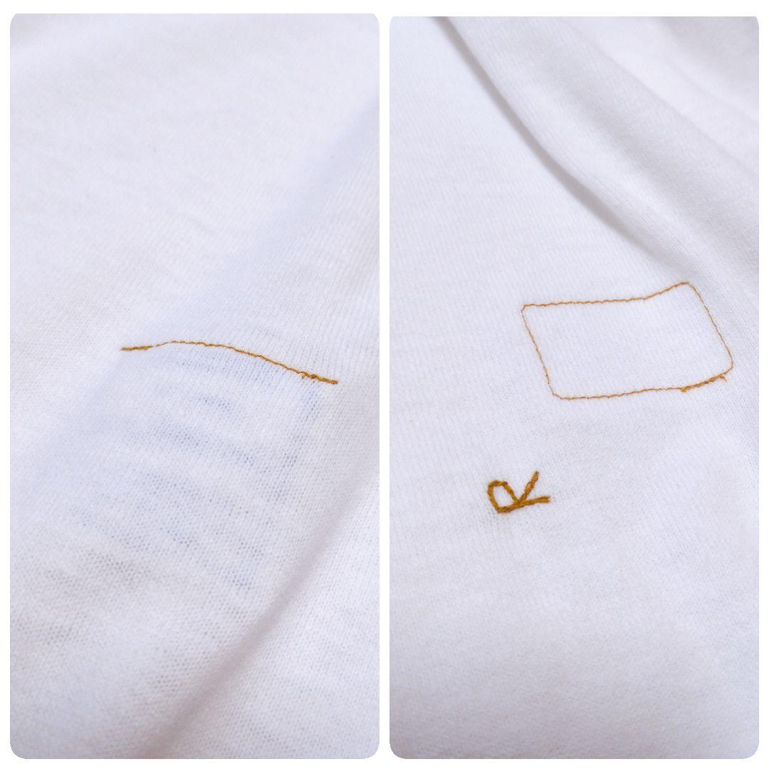 美品✨️45R デイリーニットソーのドレス❁たっぷり身幅 ロング 白 現行タグ