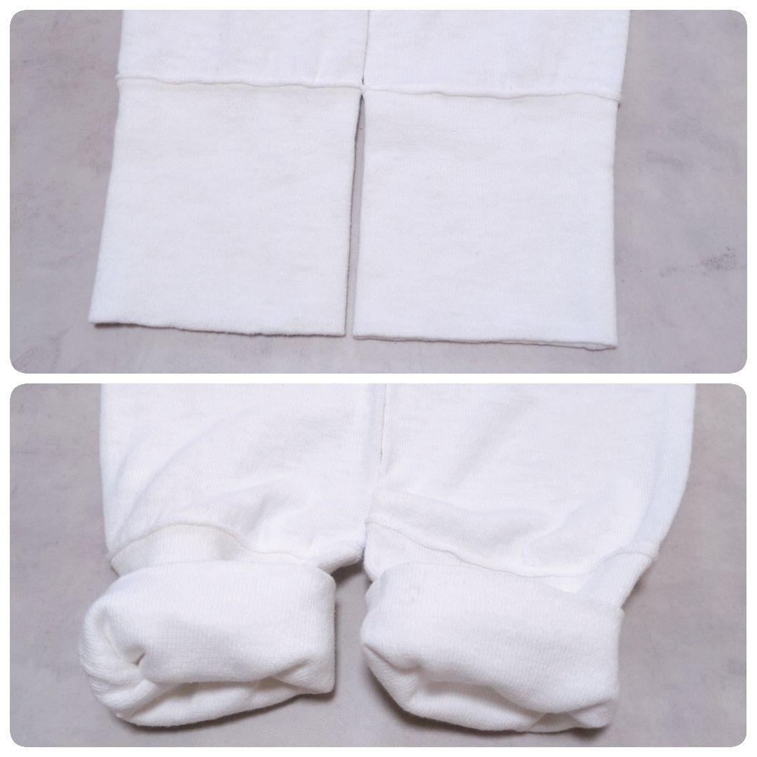 美品✨️45R デイリーニットソーのドレス❁たっぷり身幅 ロング 白 現行タグ