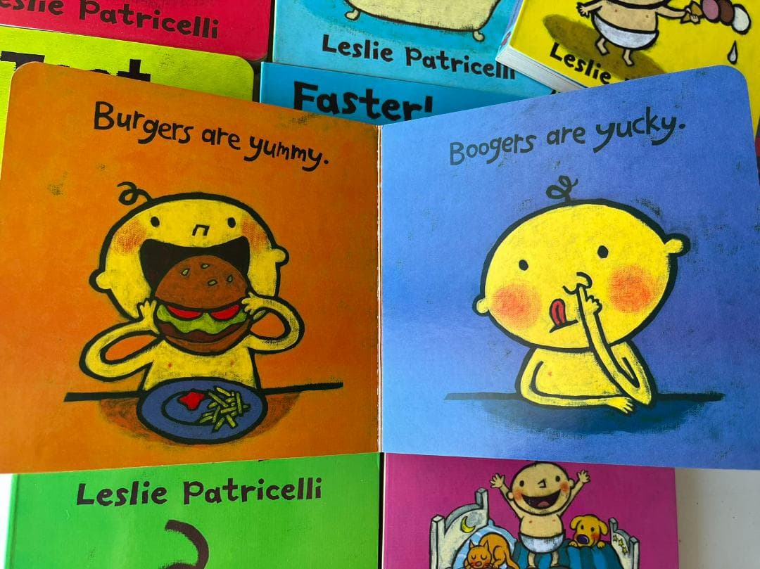 Leslie Patricelli 絵本22冊レスリーパトリセリ ネイティブ音源