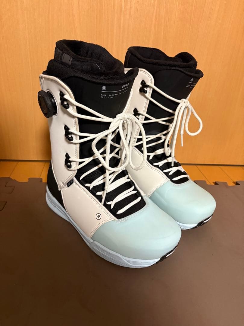 RIDE FUSE スノーボードブーツ US9 27cm 美品　ホワイトミント