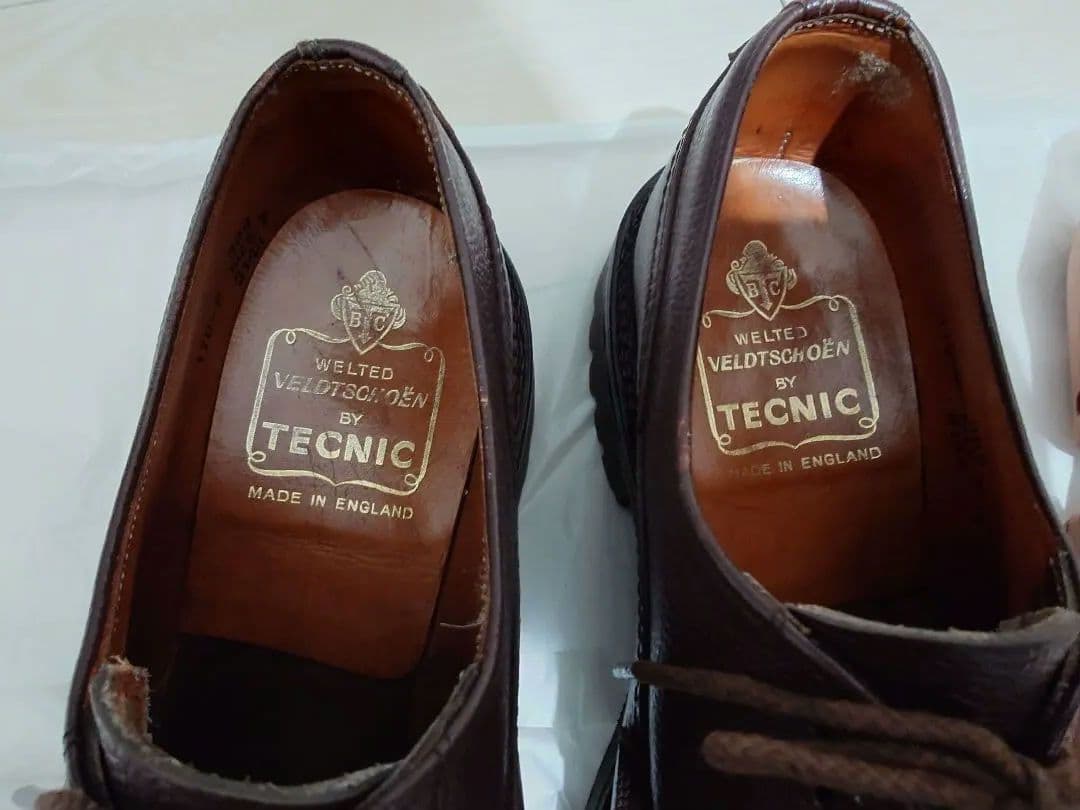 丹*後様 70's tecnic プレーントゥシューズ