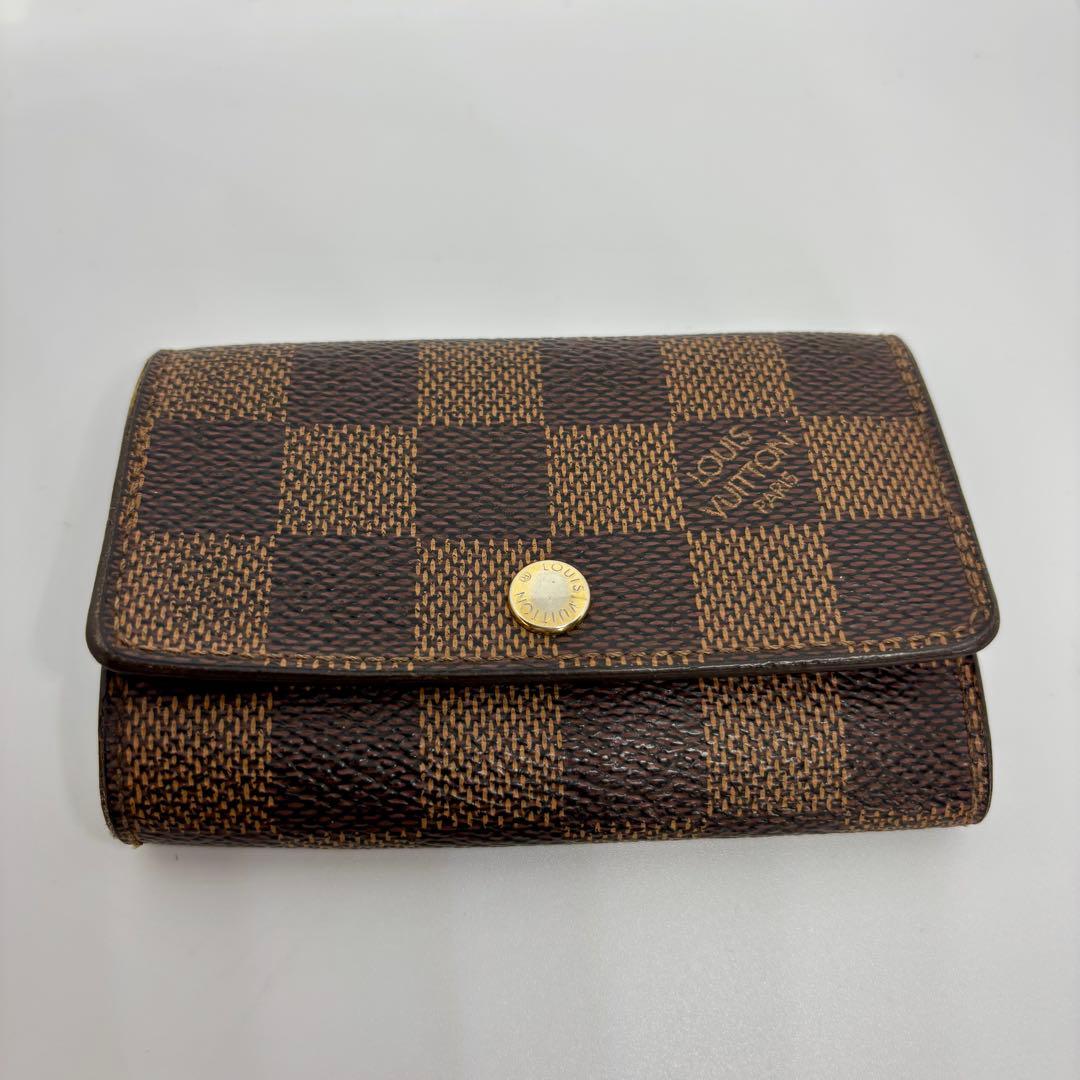 【良品】【ルイヴィトン】ダミエ ミュルティクレ6 6連キーケース キーホルダー
