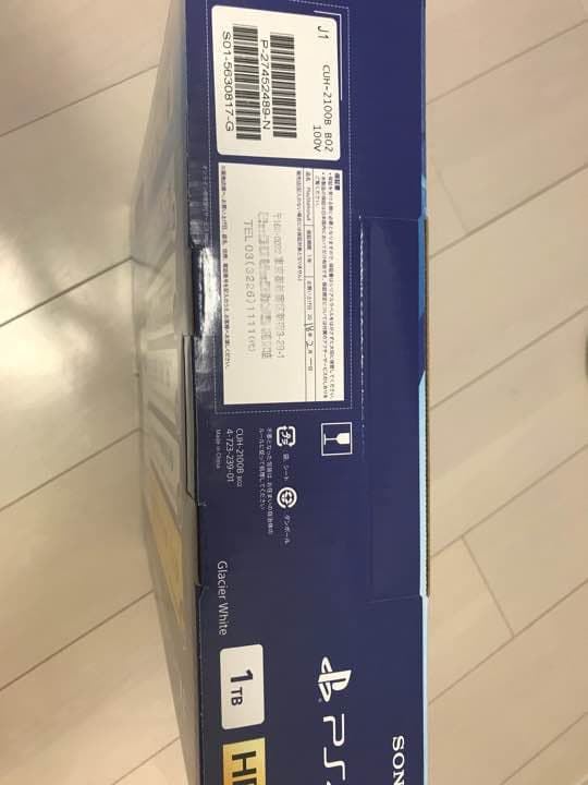 PS4 ホワイト 1TB