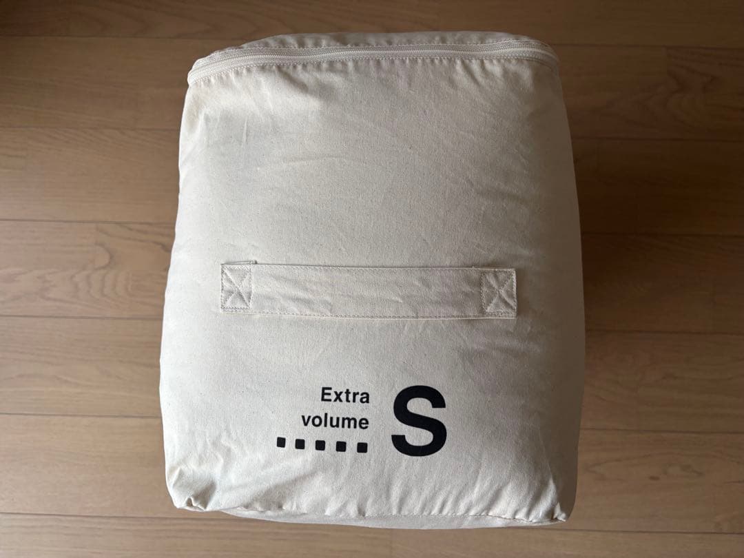 無印良品 グレー羽毛 掛け布団 シングル 150x210 羽毛布団