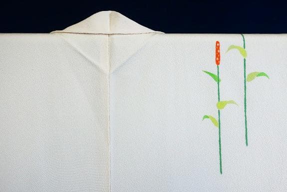 ★専用★未使用品 付下げ アイボリー 蒲の穂 身丈160cm 裄丈67cm