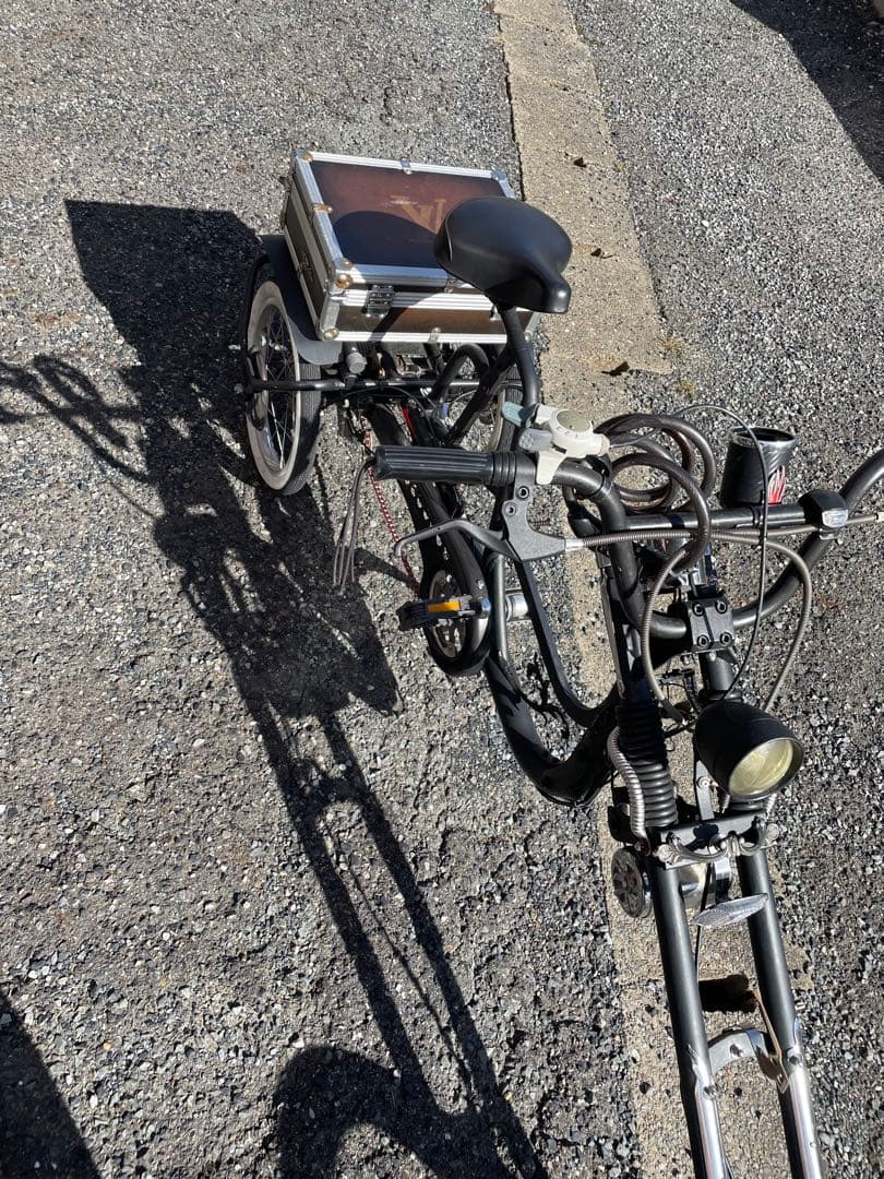 三輪自転車 ロングフレーム 収納ボックス付き