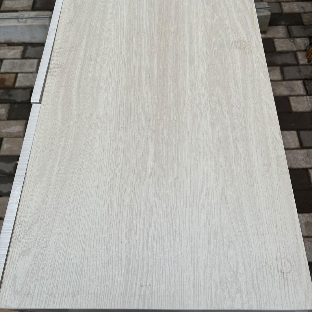 ぼん家具 食器棚 ロータイプ カップボード キッチン収納 ホワイト