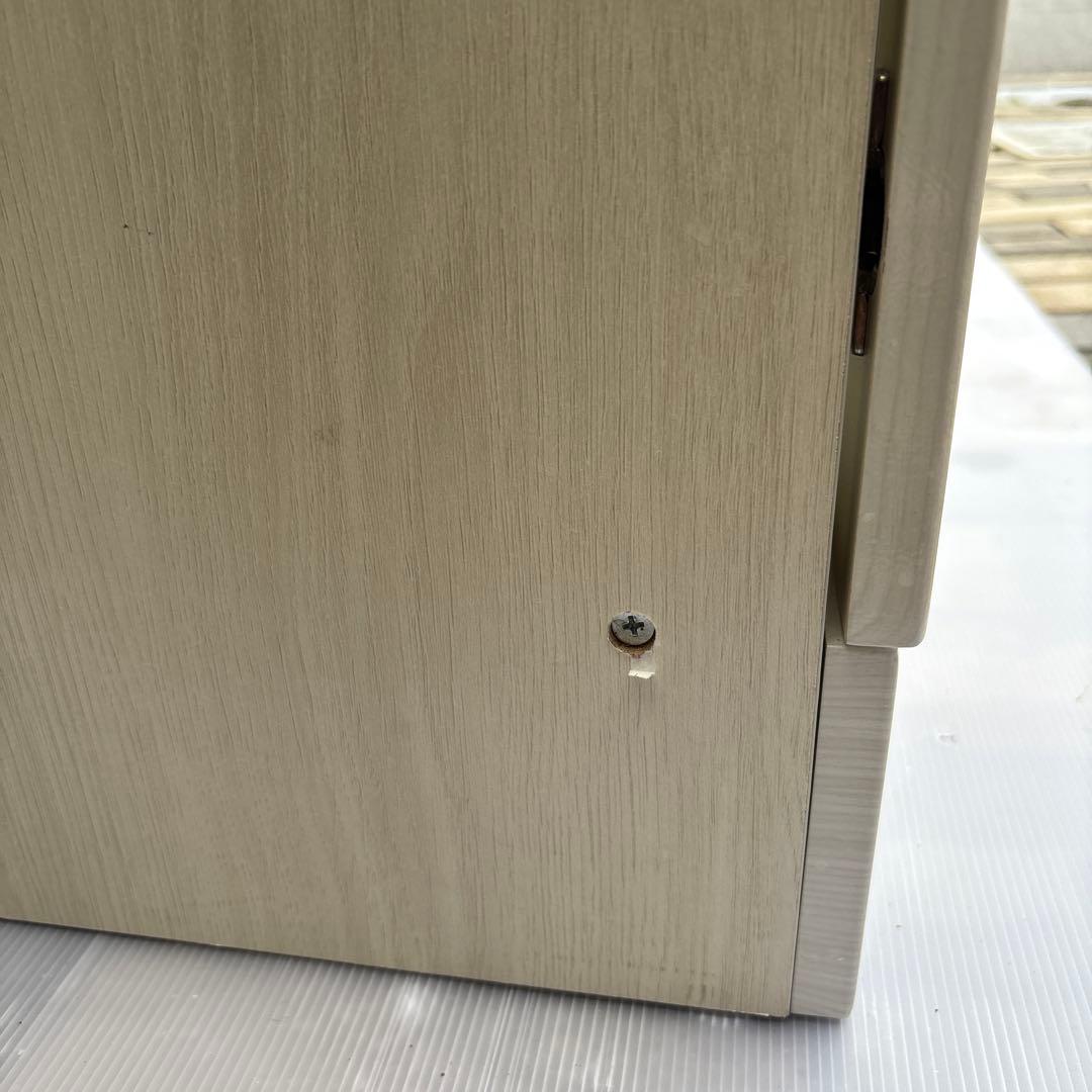 ぼん家具 食器棚 ロータイプ カップボード キッチン収納 ホワイト