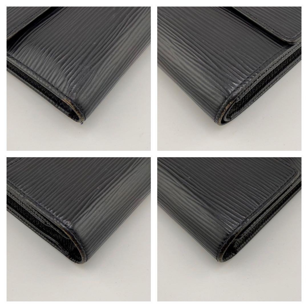 ルイヴィトン エピ ポルトトレゾール エテュイパピエ 三つ折り M63712