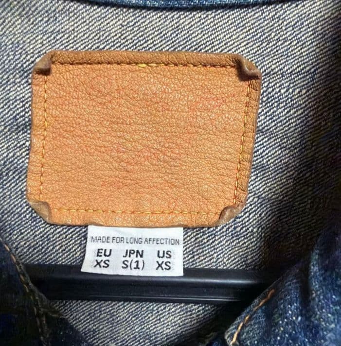 オアスロウGジャン1st　デニムジャケット　ファーストタイプ