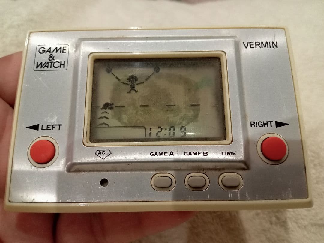 任天堂　ゲームウォッチ　バーミン