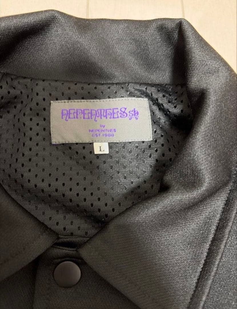 レアSSZ別注needlesトラックスーツネペンテスSBネーム　L