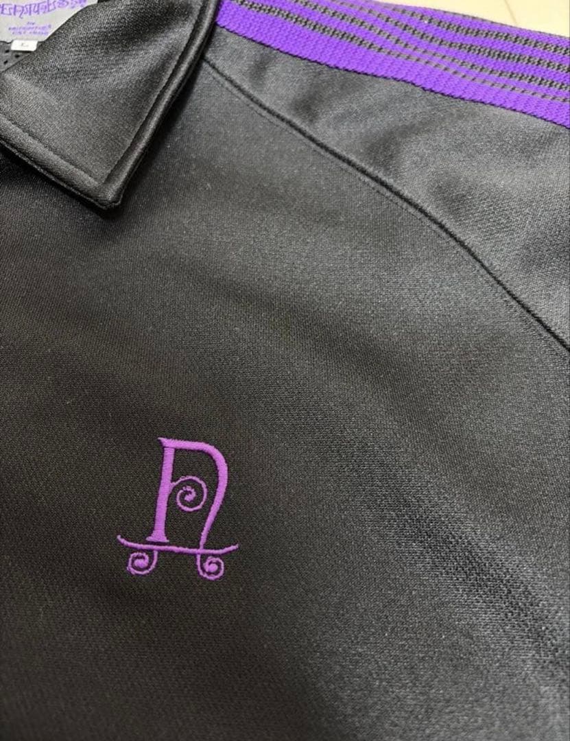 レアSSZ別注needlesトラックスーツネペンテスSBネーム　L