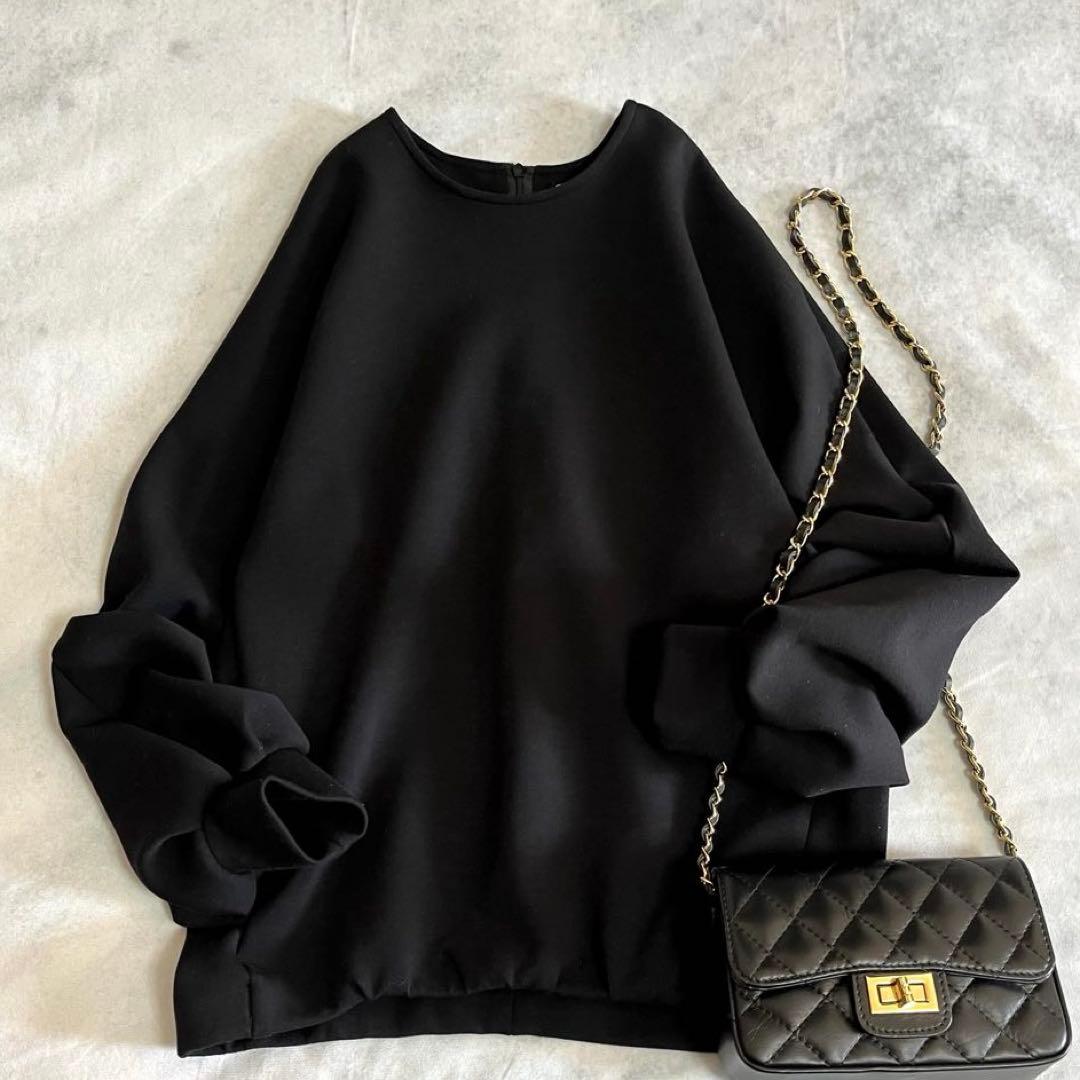 美品⭐️ ドゥーズィエムクラス dumble fit クルーネックプルオーバー　黒