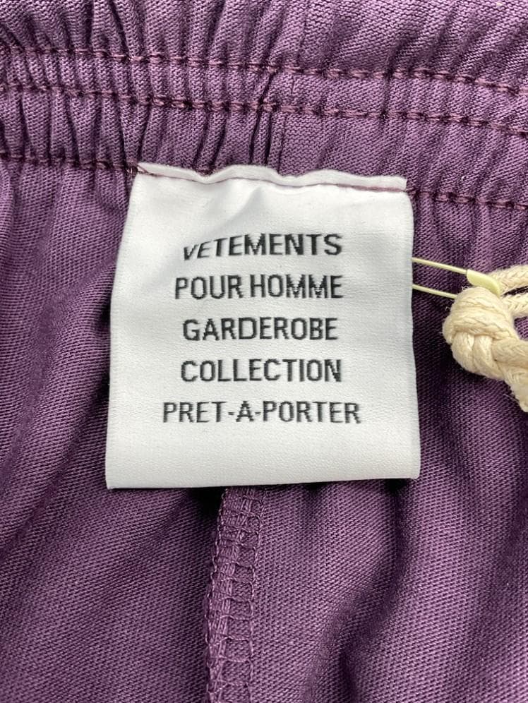 【新品】VETEMENTS ベトモン テイラード スウェットパンツ