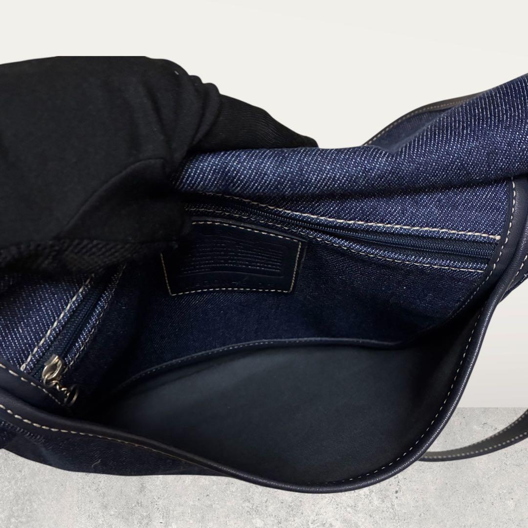 専用　　　美品/超希少!!COACH オールドコーチ デニム ショルダーバッグ