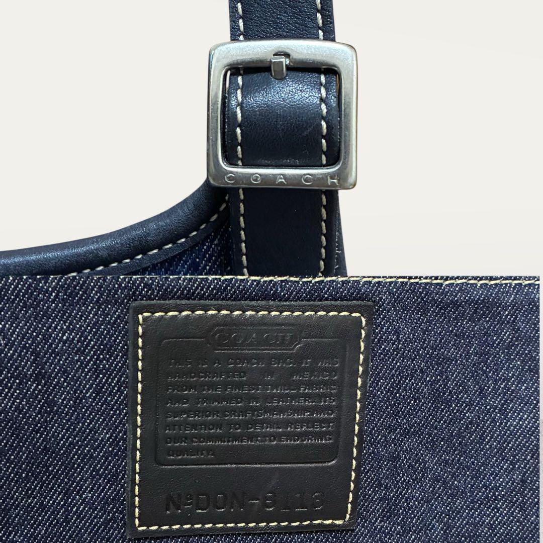 専用　　　美品/超希少!!COACH オールドコーチ デニム ショルダーバッグ