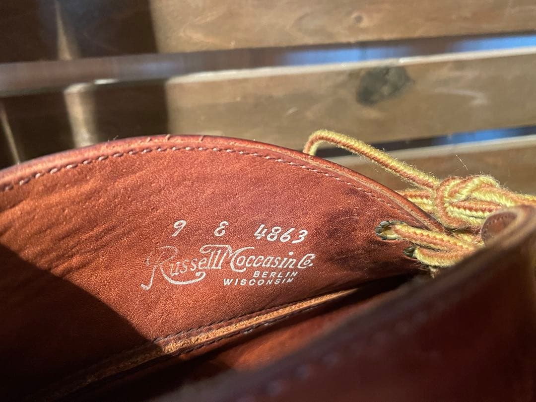 ハラハラ　ラッセルモカシン　スポーティングクレイチャッカ