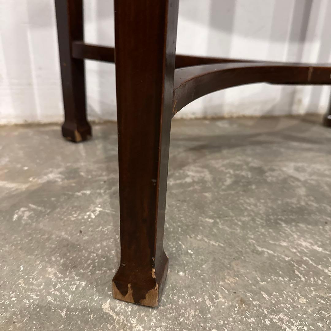 ykヴィンテージ　サイドテーブル　オーバルテーブル