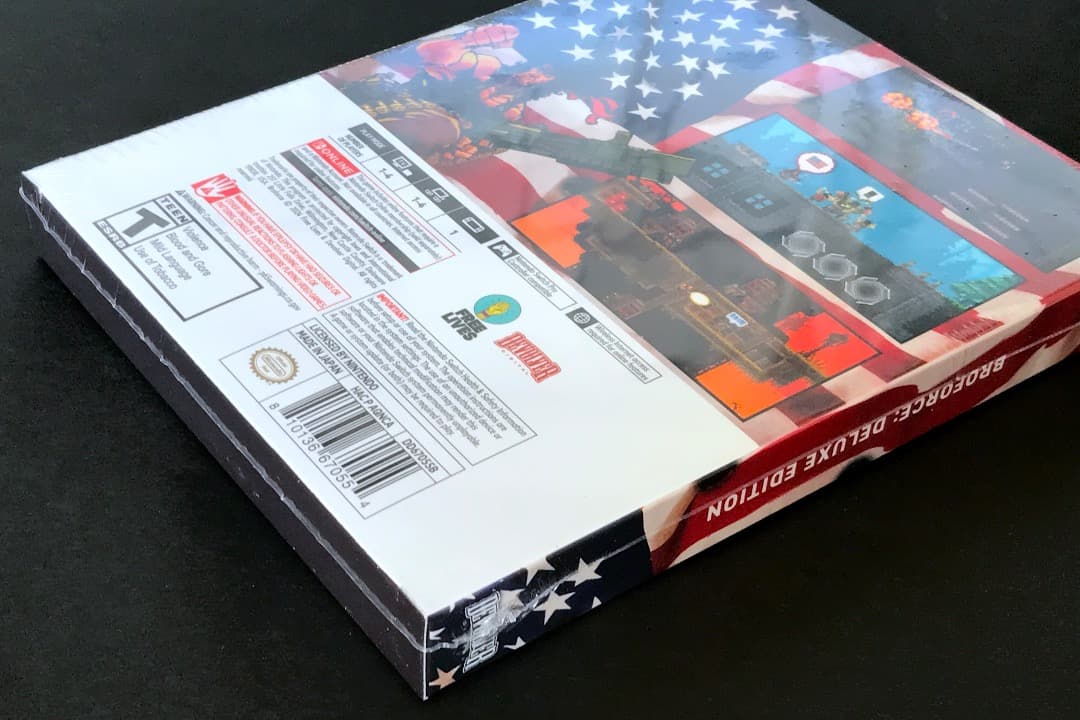 Broforce 限定版 北米版 新品未開付 ブロフォース