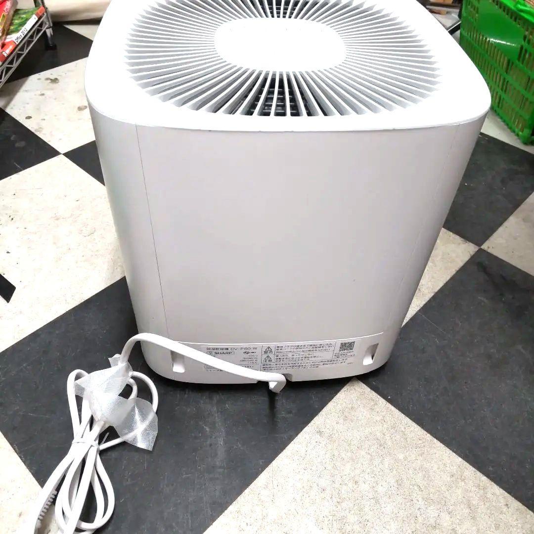 良品！SHARP CV-P60-W WHITE 2022年式　衣類乾燥機