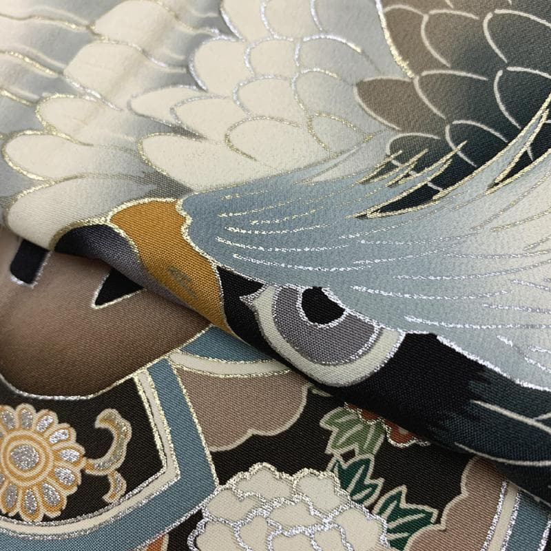 401ay27, 504ax54 □お宮参り掛け着 男児祝い着 長襦袢付□