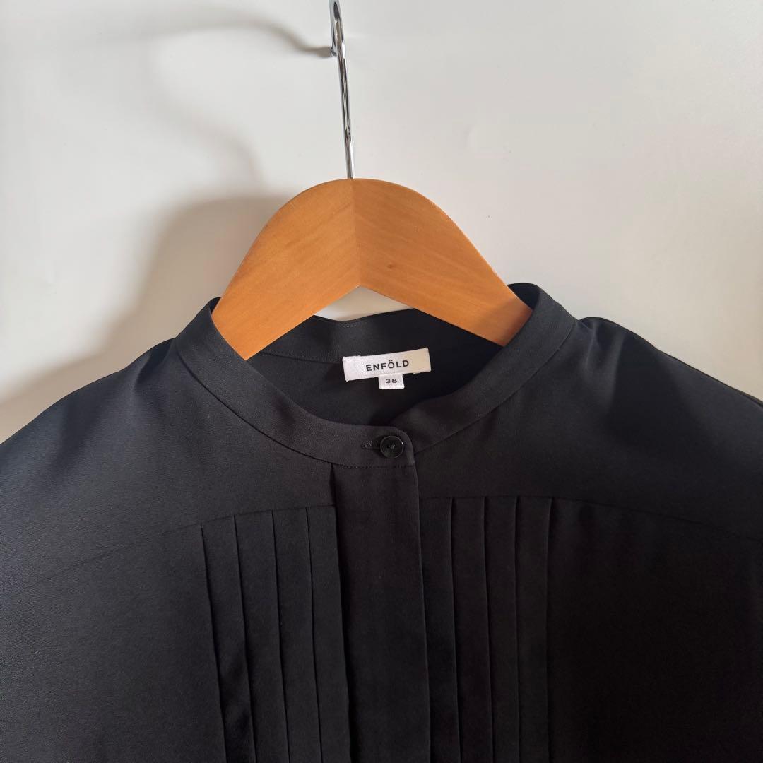 エンフォルド ENFOLD 2WAY A-LINE PULLOVER ブラウス