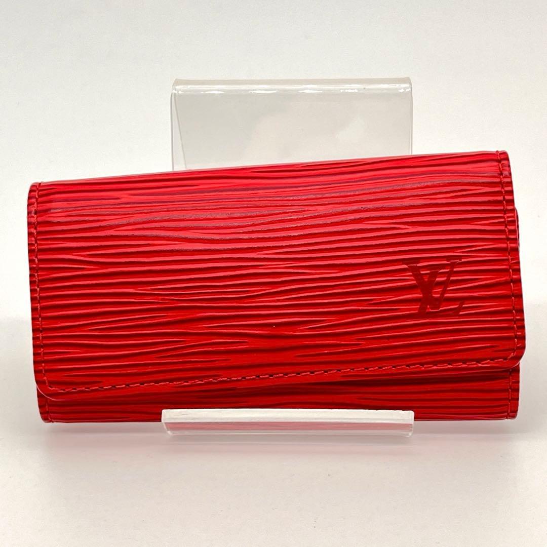 ★ルイ・ヴィトン★キーケース　4連キーケース　赤　大人　おしゃれ