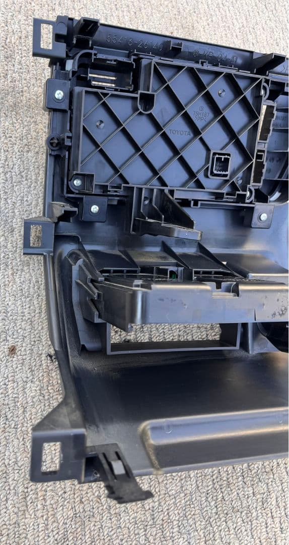 トヨタ ハイエース200系 S-GL 純正エアコンパネル