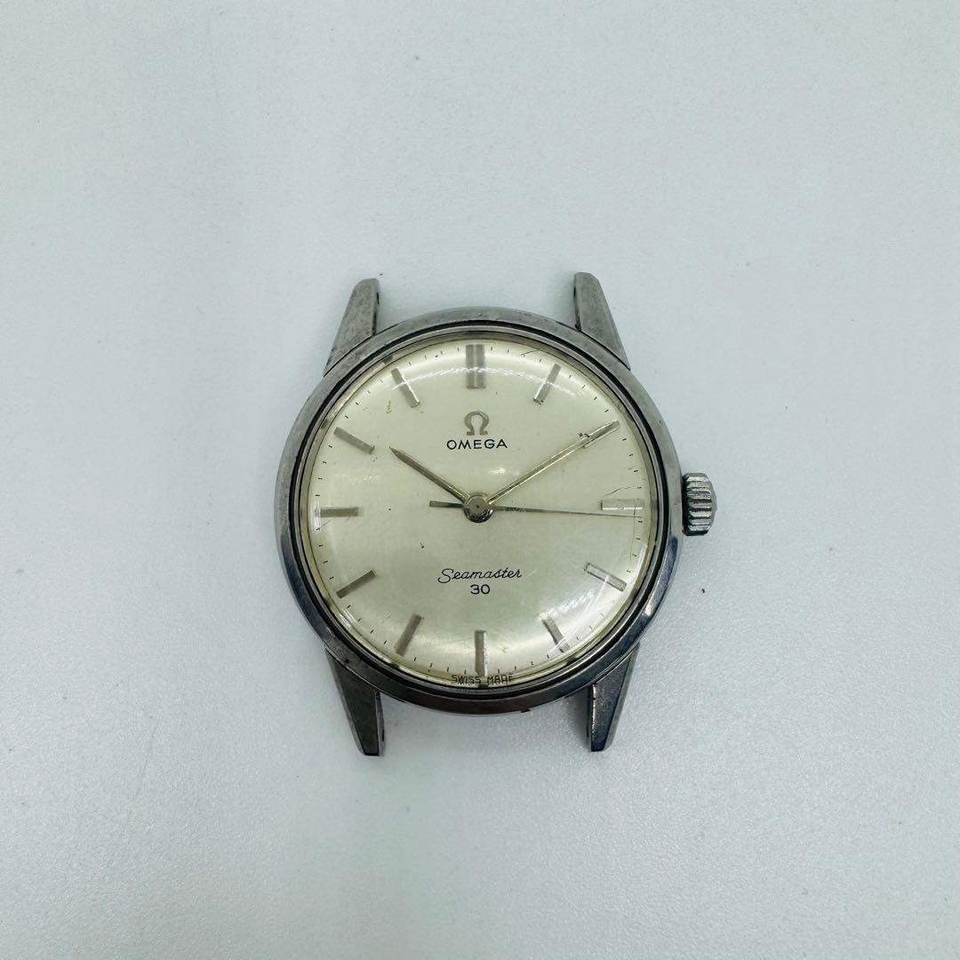 ✨OMEGA✨オメガ✨シーマスター30✨シルバー文字盤✨メンズ✨腕時計✨