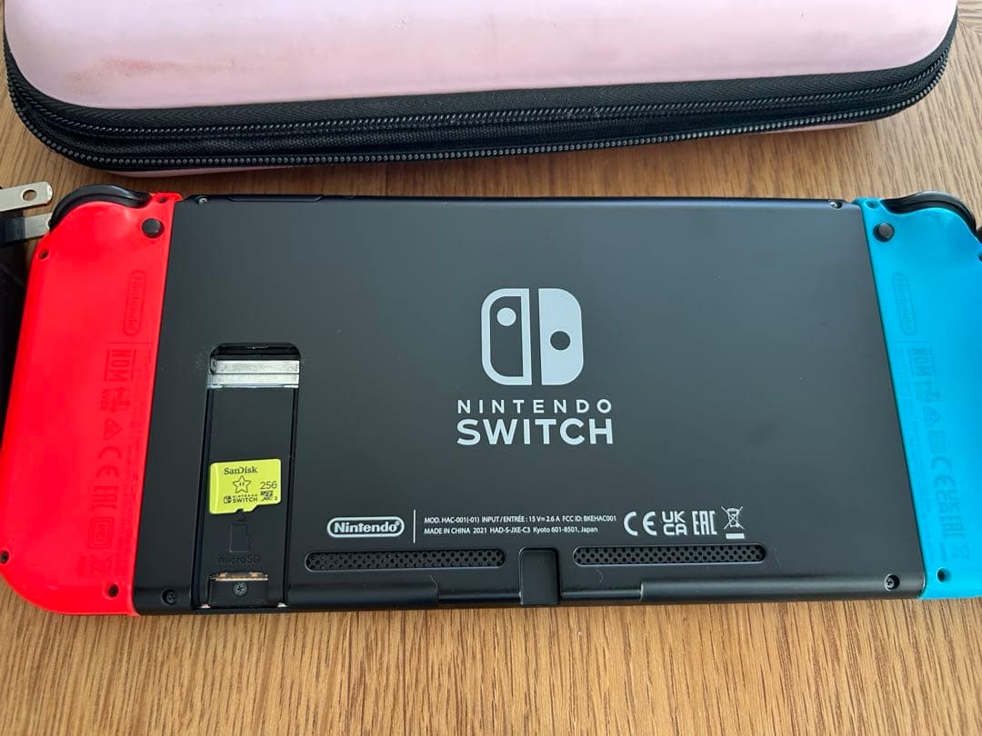 Nintendo Switch 赤/青 本体 充電器付き
