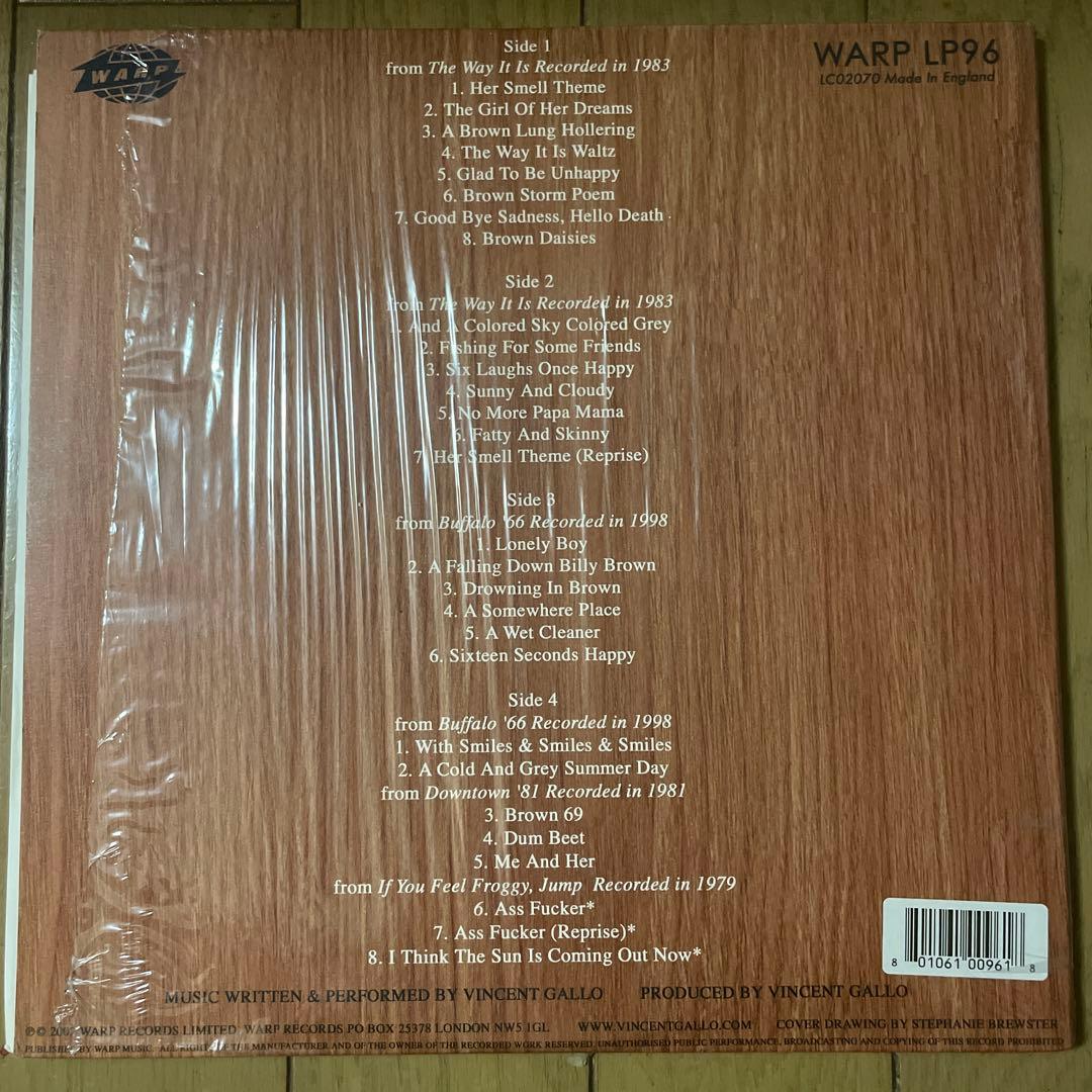 洋楽 Vincent Gallo 2LP