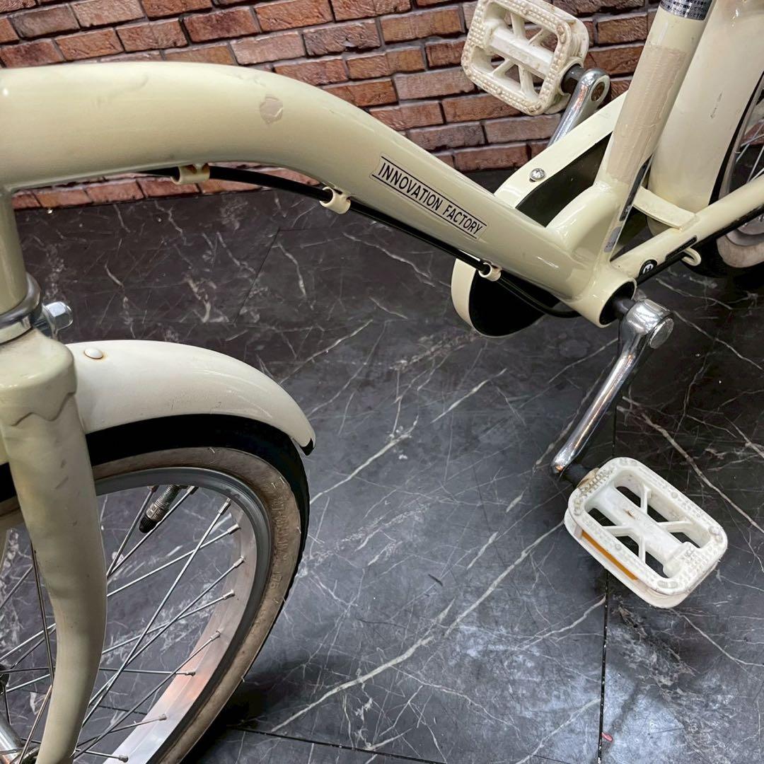 【58】子供用自転車 子供車 innovation factoy クリーム