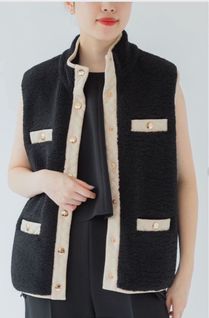 piyo　IENA/イエナ　WEILL/ヴェイユ Veste ボアベスト