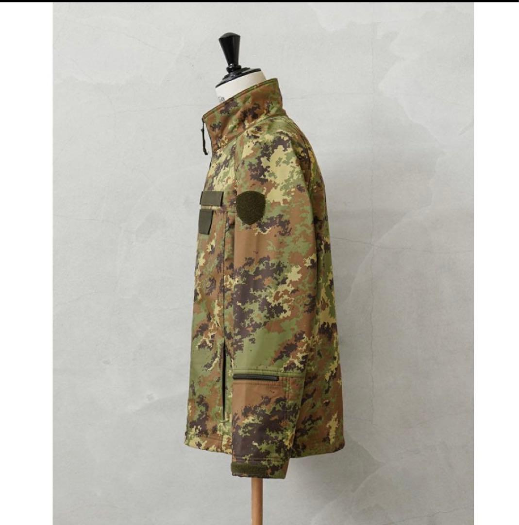 な*ー様 実物 新品 デッドストック イタリア軍 ソフトシェルジャケット ベジタ