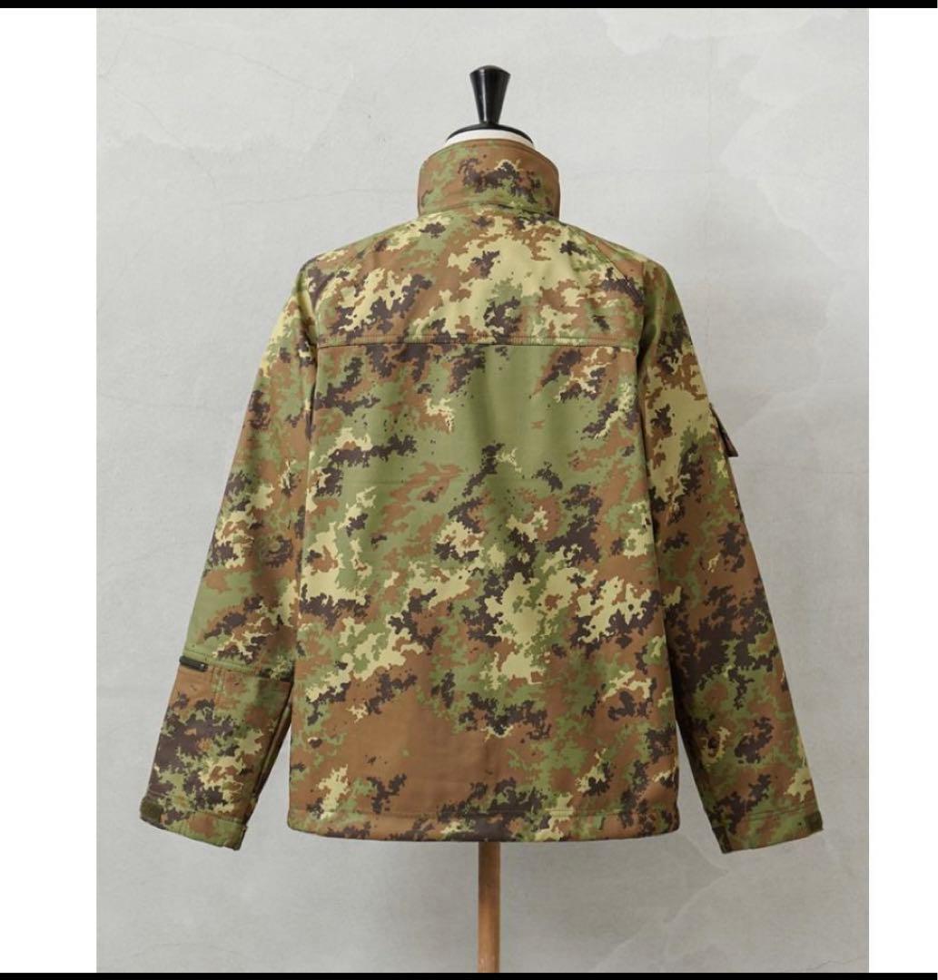 な*ー様 実物 新品 デッドストック イタリア軍 ソフトシェルジャケット ベジタ