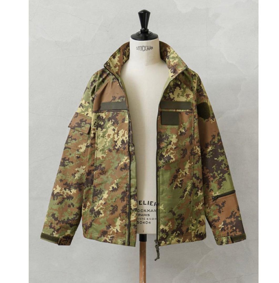 な*ー様 実物 新品 デッドストック イタリア軍 ソフトシェルジャケット ベジタ