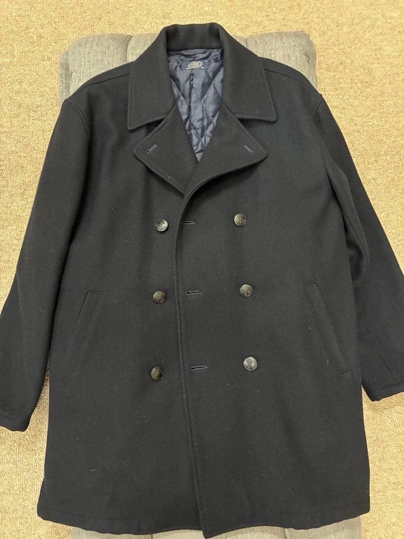 J.PRESS ジェイプレス　Pコート ネイビー　メンズ XL ピーコート