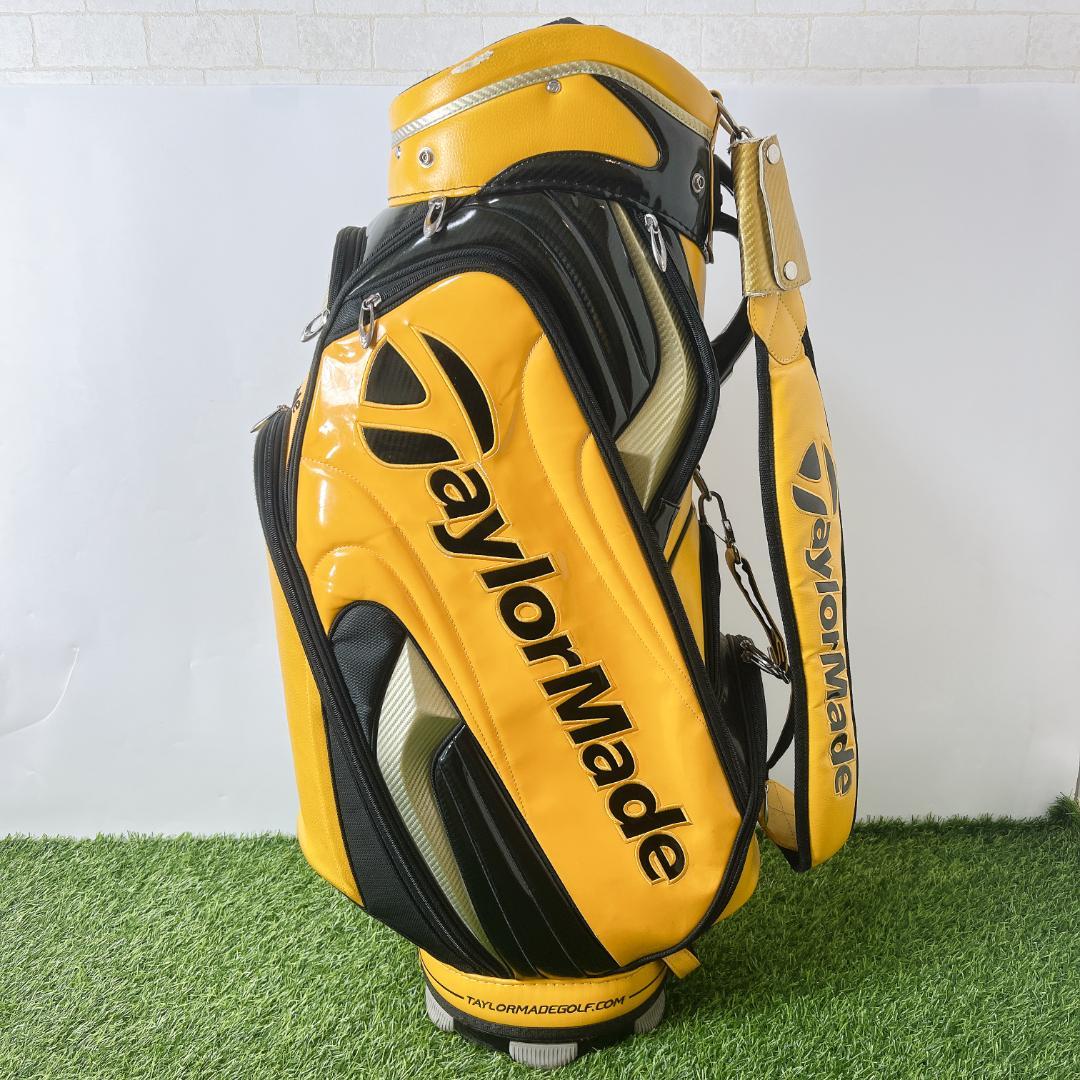 Taylormade テーラーメイド 黄色イエロー ゴルフバッグ キャディバッグ
