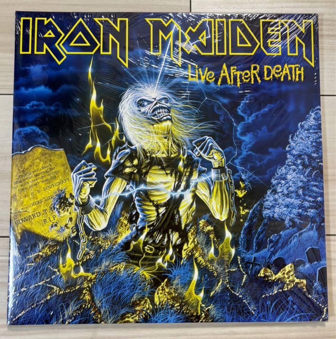 IRON MAIDEN Live After Death レコード新品未使用