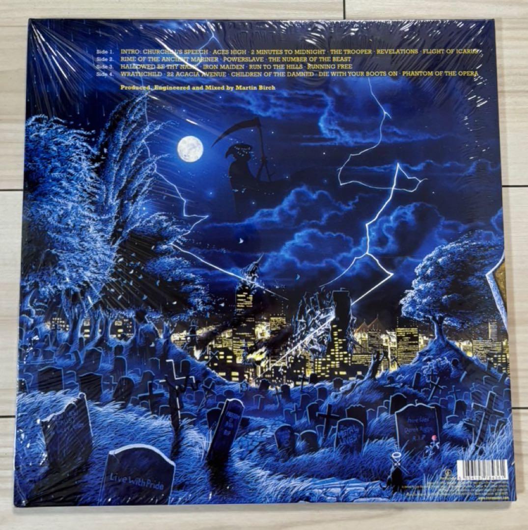 IRON MAIDEN Live After Death レコード新品未使用