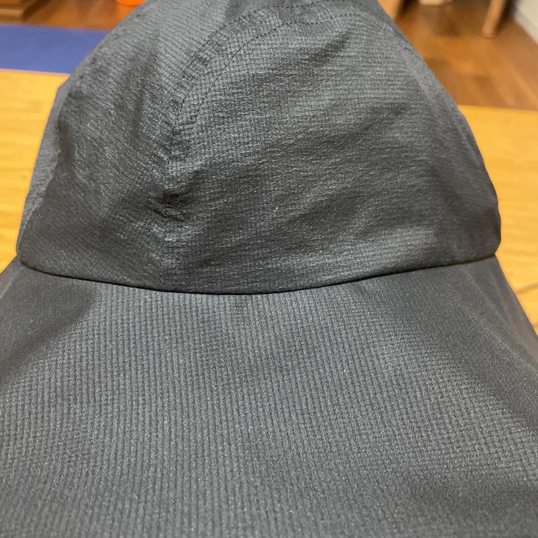 アークテリクス　エアリオス　シェード　ハット　S-M 黒