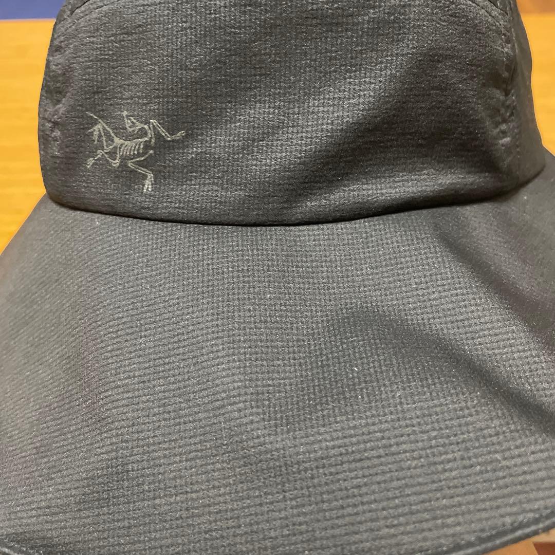 アークテリクス　エアリオス　シェード　ハット　S-M 黒