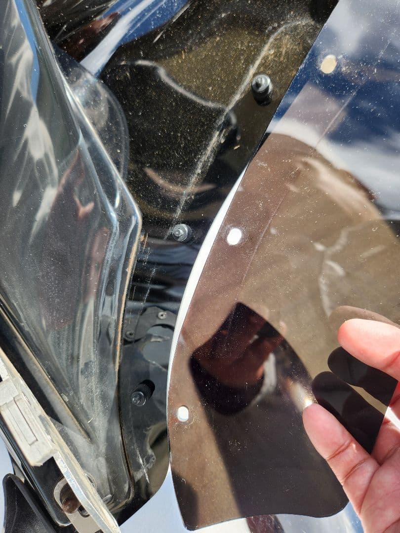 メンフィスシェード バットウイング フェアリング FXDF ハーレー