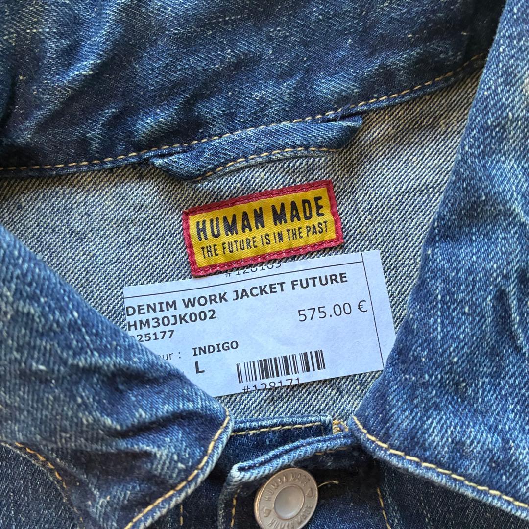 Human made Denim work jacket future Lサイズ