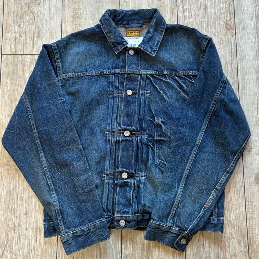 Human made Denim work jacket future Lサイズ