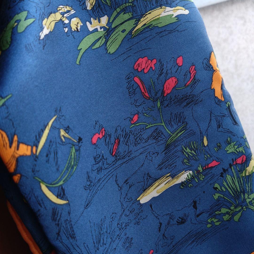 【新品未使用❗️❗️】manipuri　マニプリ　シルク　100%　スカーフ