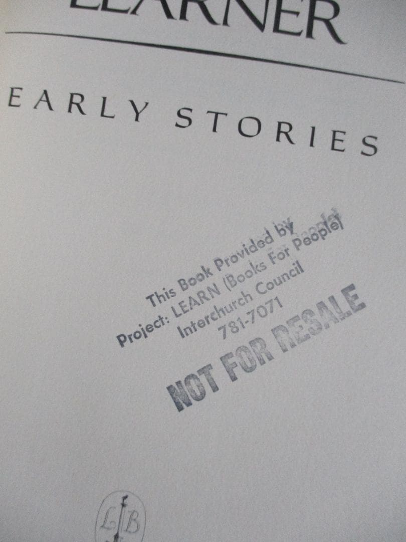 トマス・ピンチョン スロー・ラーナー 原書 ハードカバー【初版本】