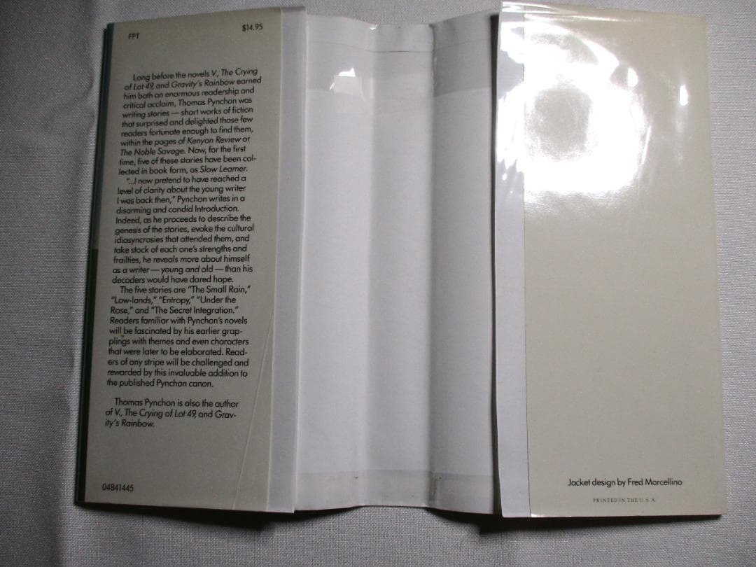 トマス・ピンチョン スロー・ラーナー 原書 ハードカバー【初版本】